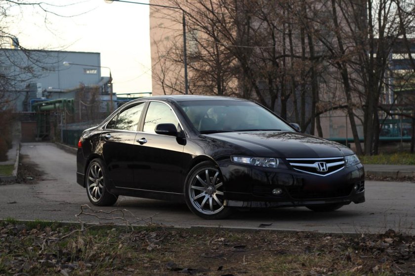 Honda Accord 7 черный