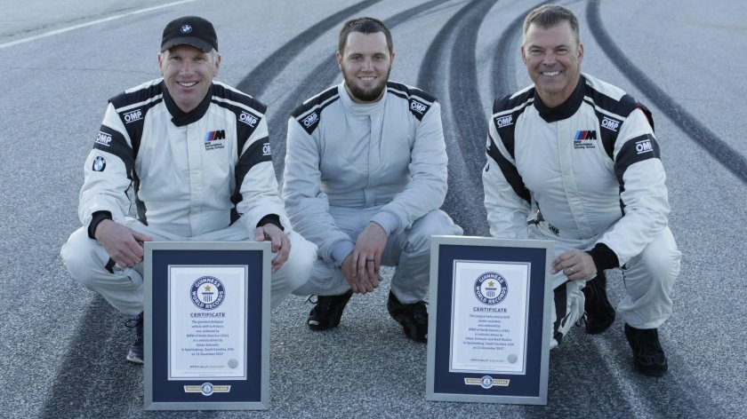 Рекорд Гиннесса по длительности дрифта