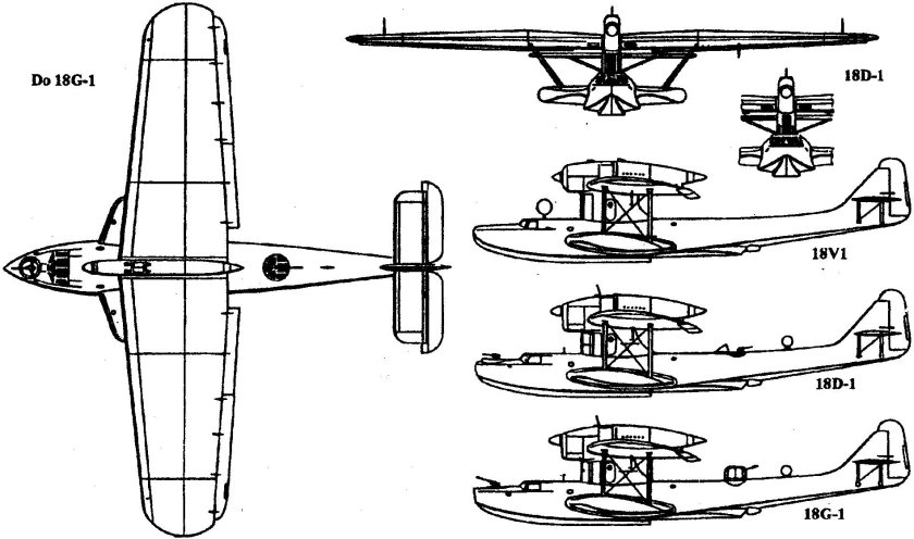 Дорнье Валь чертеж