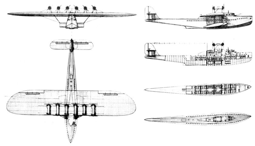 Дорнье Валь чертеж