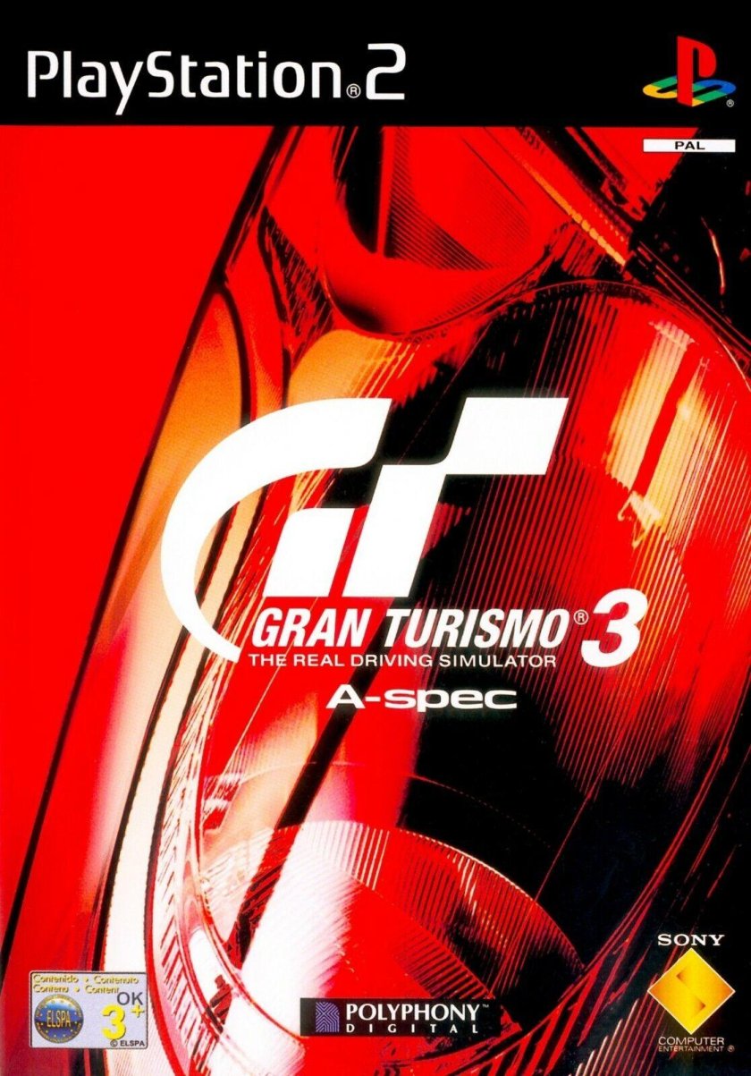 Gran Turismo 3 ps2 Cover