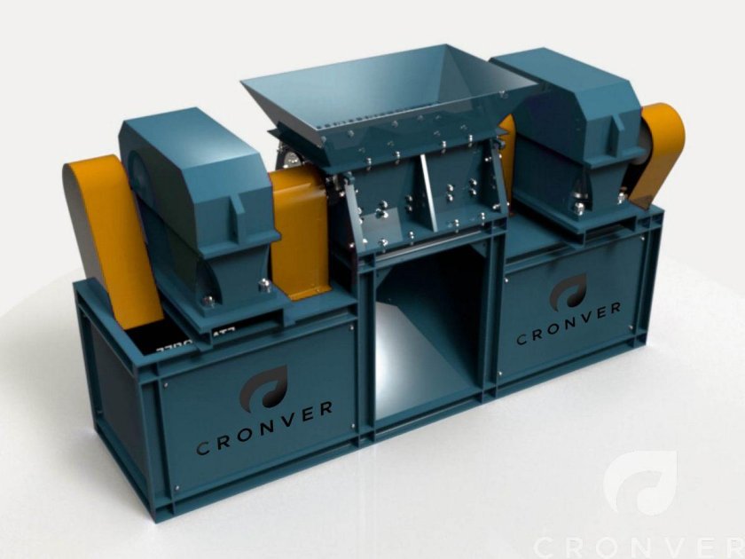 Шредер двухвальный ШДП-600