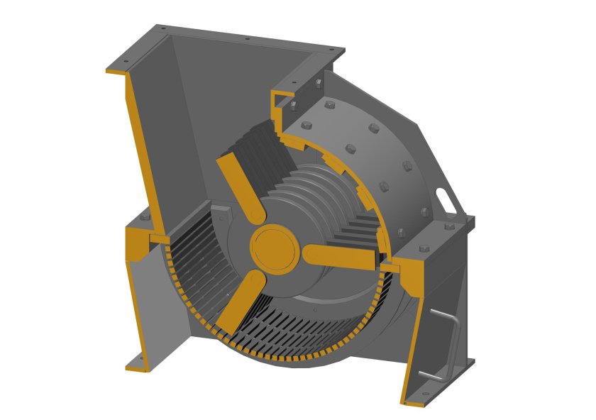 Молотковая дробилка дм 600