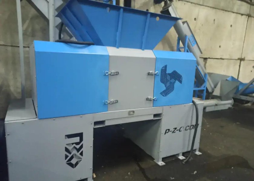 Шредер двухвальный мини