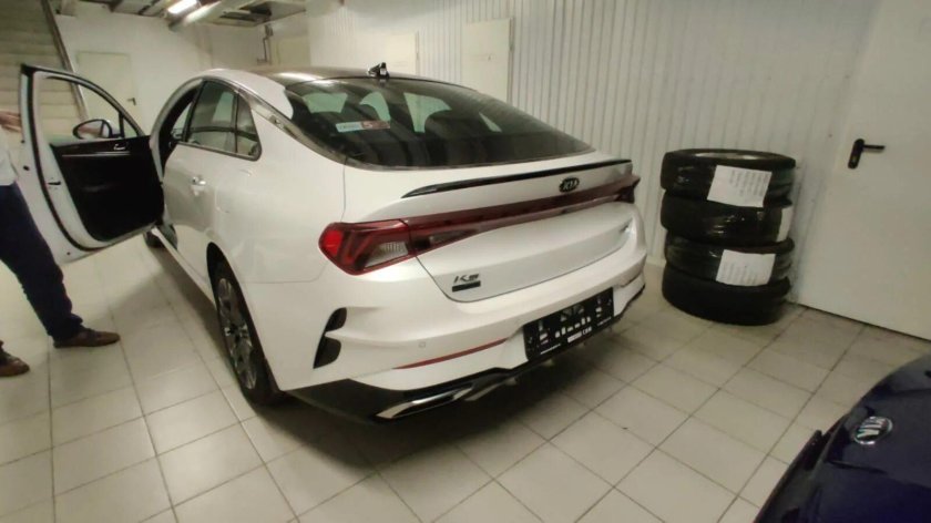 Kia k5 gt line белая