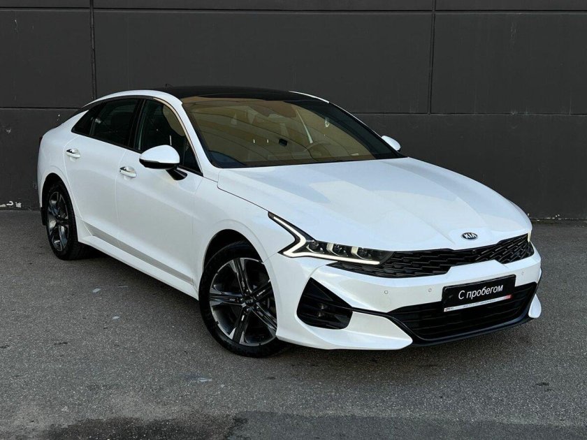Kia k5 III белый седан