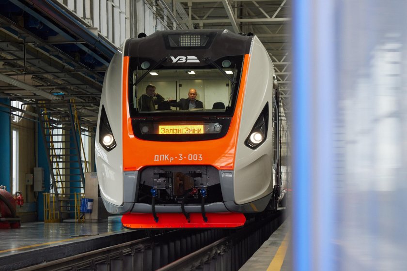 Новые поезда Украины