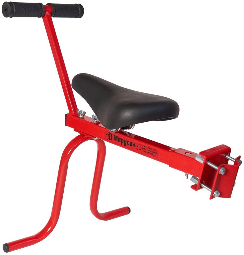 Детское велокресло Маруся+