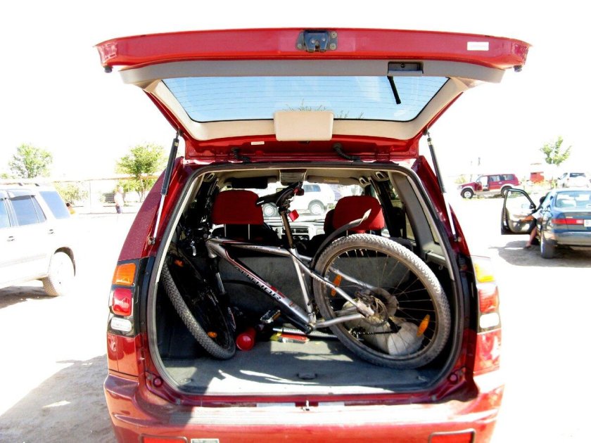 Велосипед в Сузуки sx4