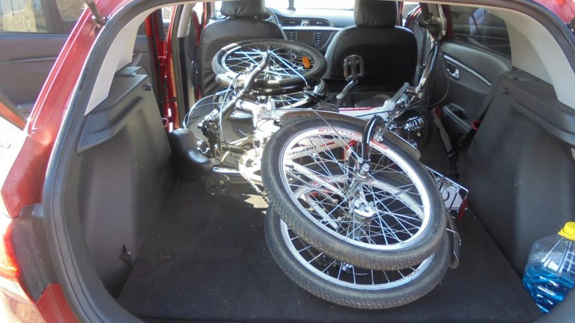 Киа Рио Икс лайн 2020 багажник