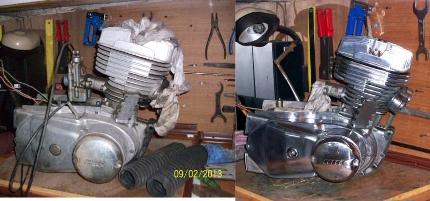 Полировка двигателя ИЖ Планета 5