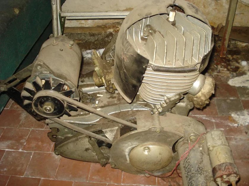 Двигатель ИЖ Планета 3 инвалидка