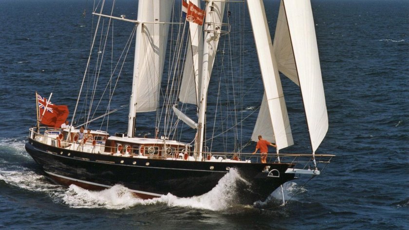 Голландская яхта Lamsterak