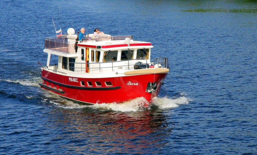 Голландский катер стальной