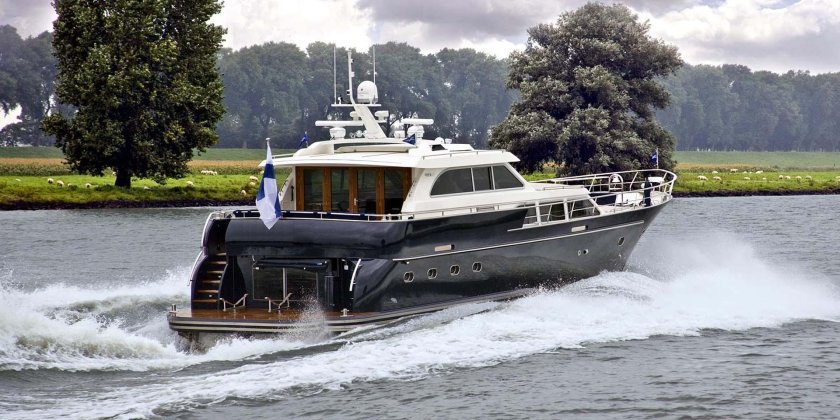 Голландские моторные яхты
