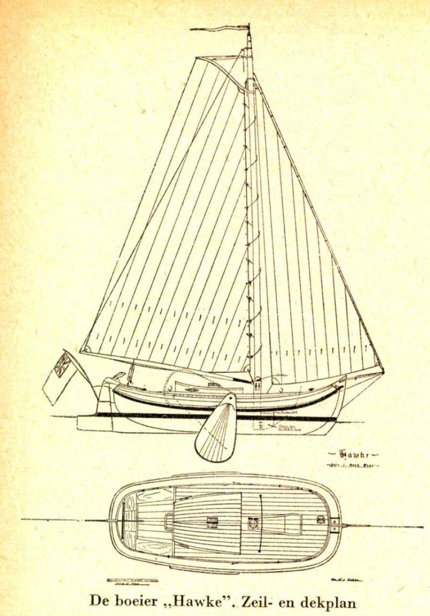 Голландский буер 17 века