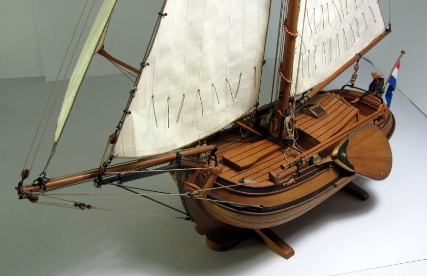 Голландская яхта буер