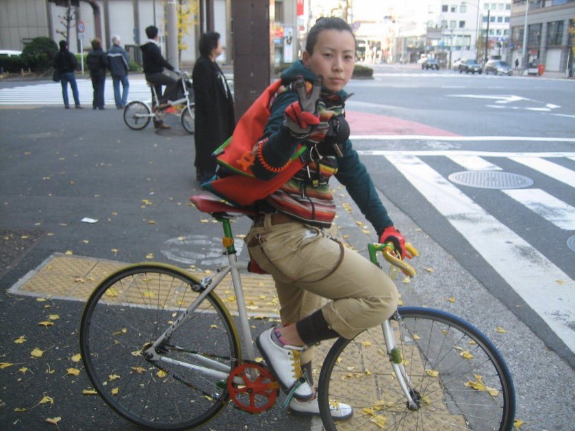 Конкурс стиля велосипед