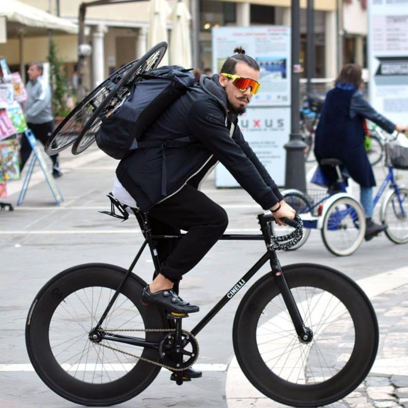 Велосипед с фиксированной передачей