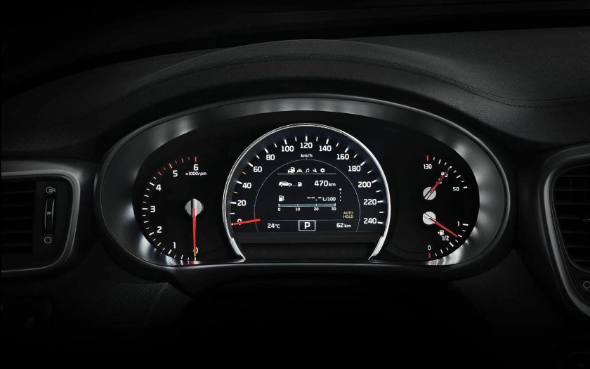 Sorento Prime приборная панель