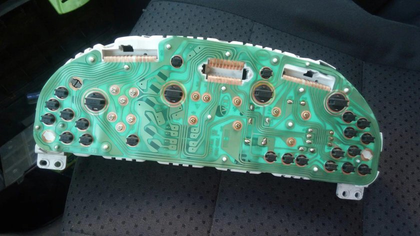 Sorento 2002 панель приборов лампочки