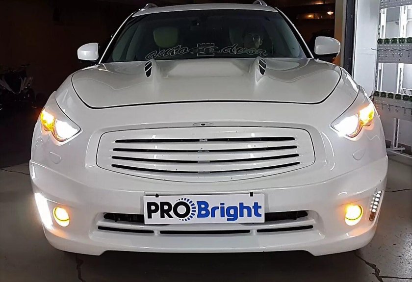 Дневные ходовые Инфинити fx37