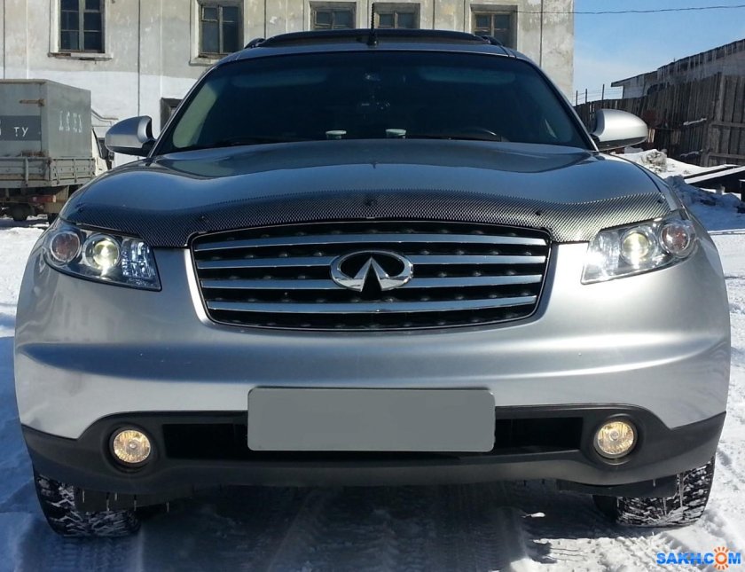 Мухобойка на Инфинити ФХ 35