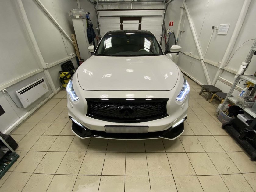 Тюнингованная оптика Киа Рио х лайн