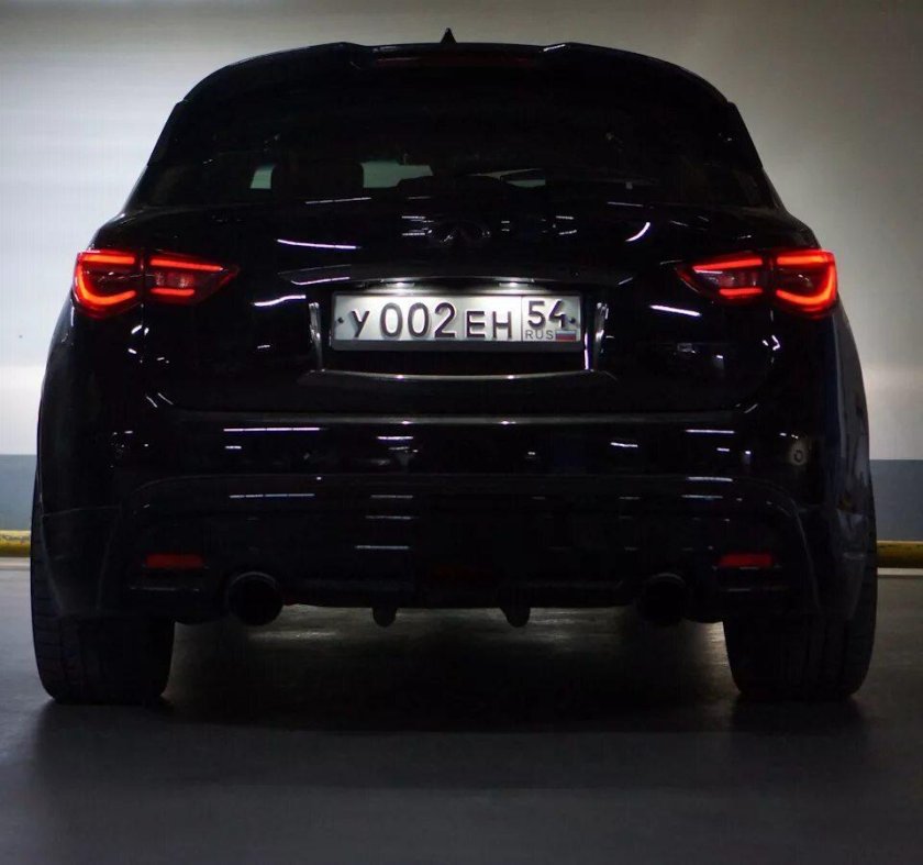 Infiniti qx70 задние фонари