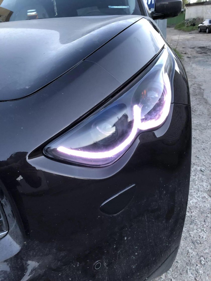 Инфинити qx70 оптика led