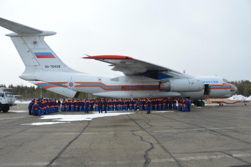 Ил 76тд МЧС России