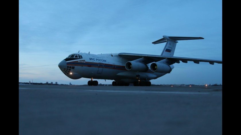 Спецборт МЧС ил-76