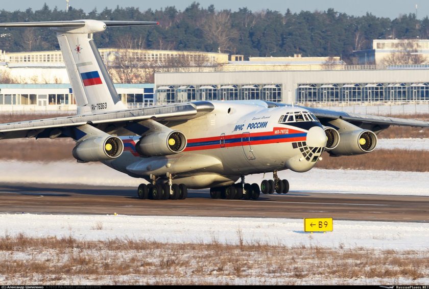 Ил 76 МЧС звезда