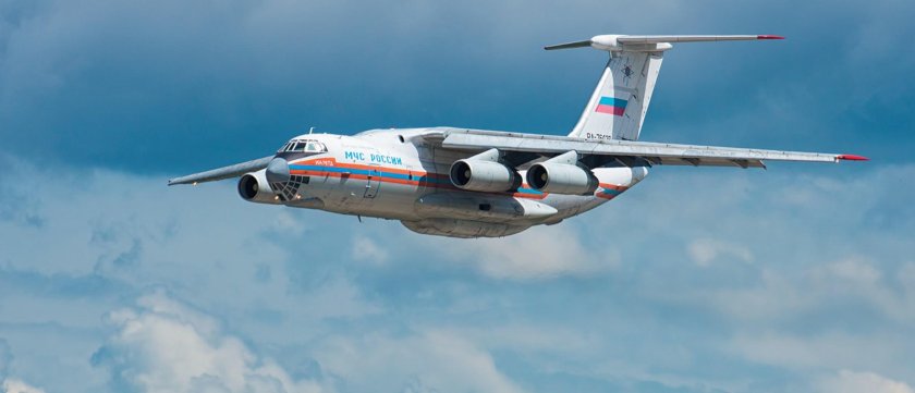 Ил-76тдп пожарный самолет