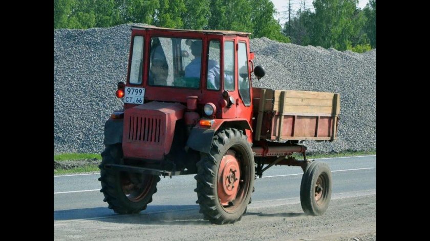Трактор шассик т-16