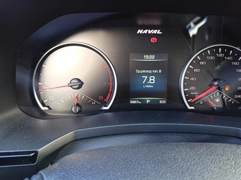 Интерьер Haval Jolyon приборка