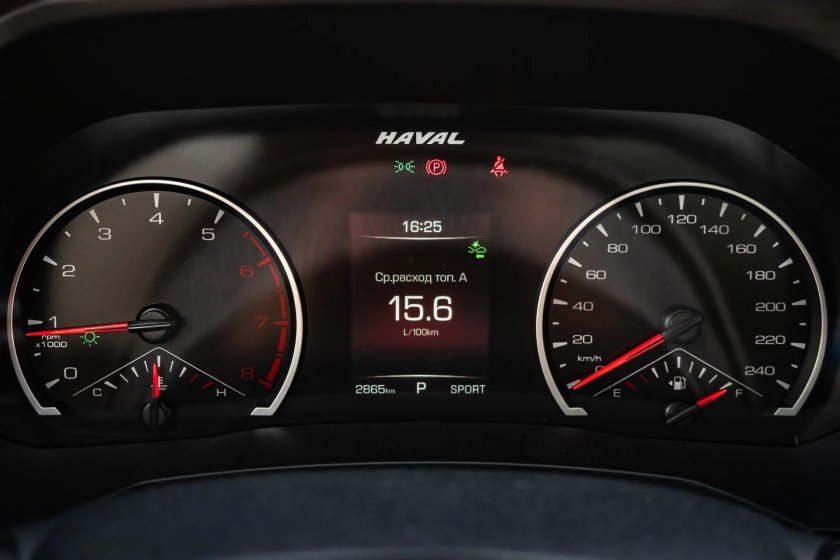 Цифровая панель Хавал ф7