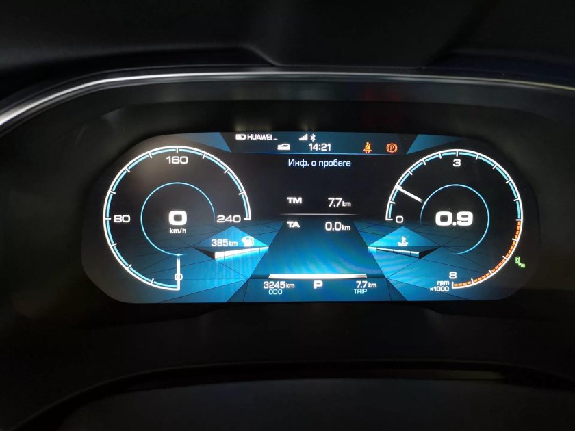 Цифровая панель Хавал ф7