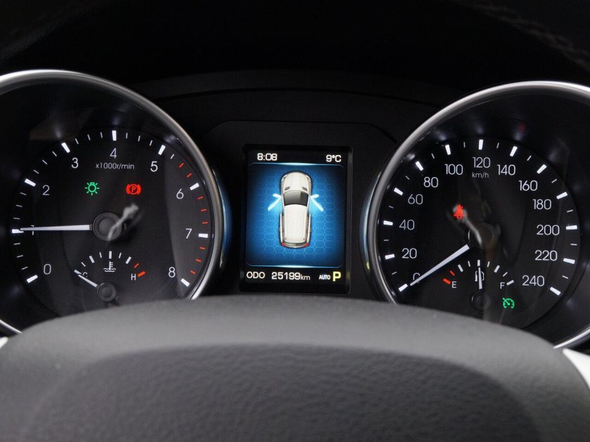 Haval h9 приборная панель