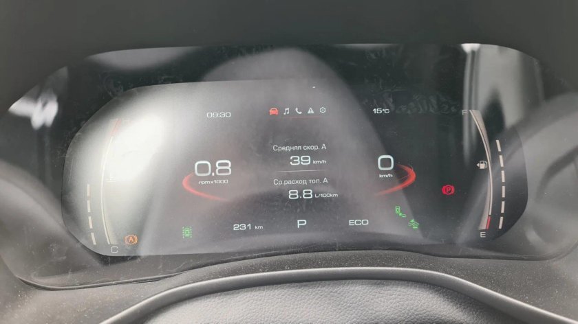 Приборная панель Хавал Джолион