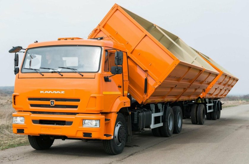 КАМАЗ 65111 самосвал сельхозник