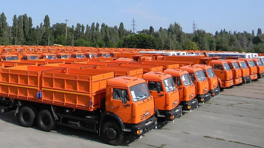 Реклама на КАМАЗ закупка зерна
