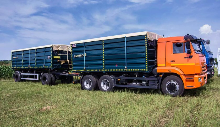 КАМАЗ 161 зерновоз