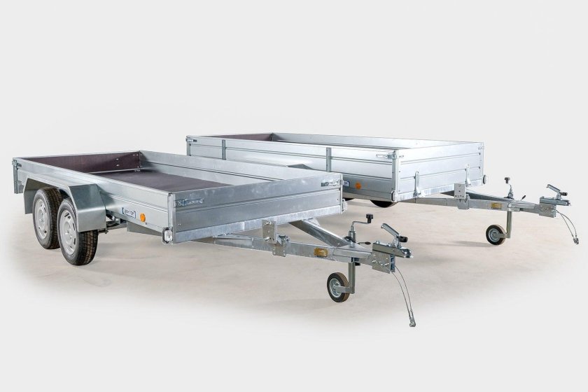 Прицеп лав 81013 с тентом