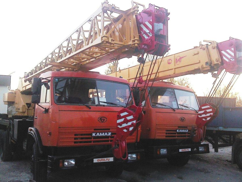 Автокран КАМАЗ кс54711