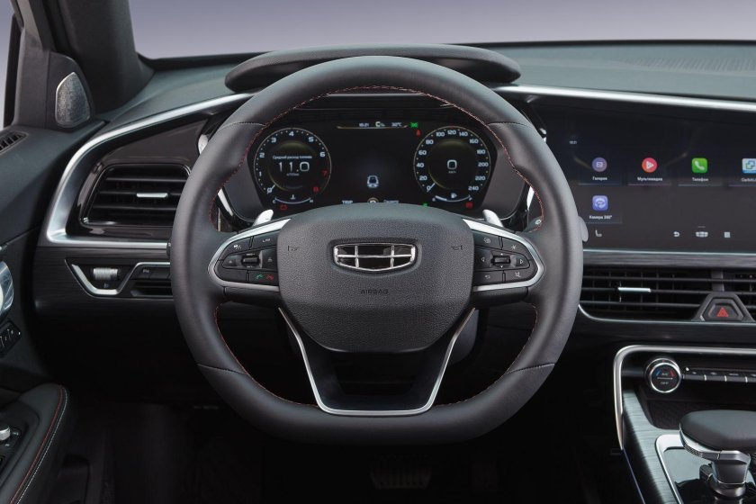 Новый Geely Tugella 2023