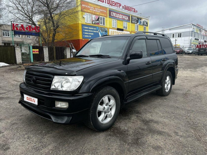 Land Cruiser 100 буксировка
