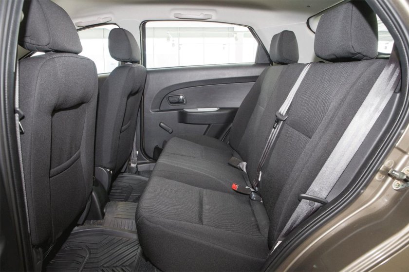 Chery indis задний ряд