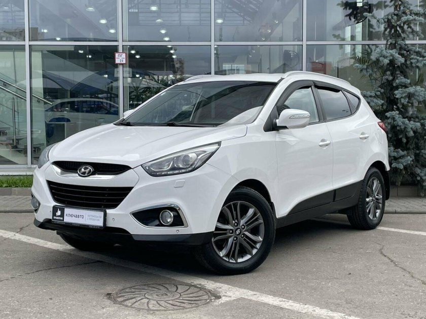 Hyundai ix35 белый 2014