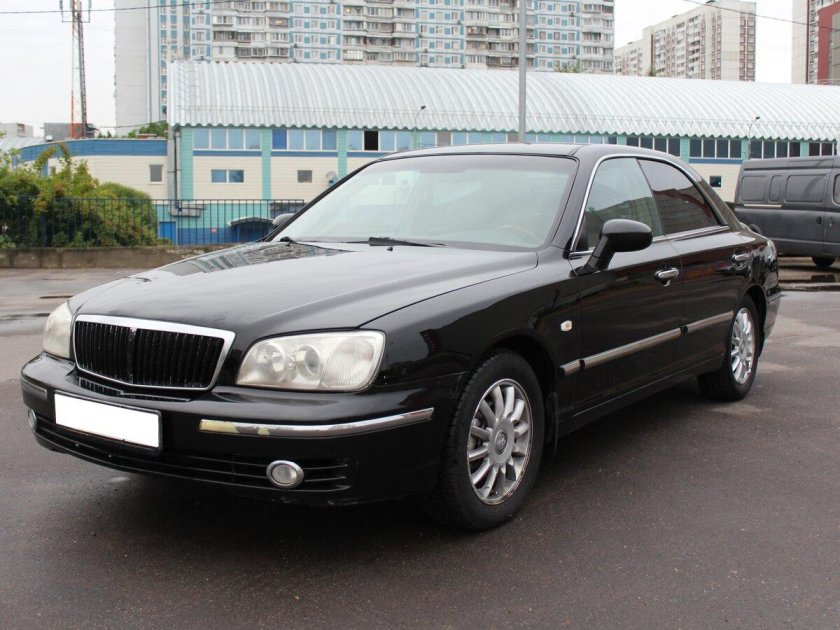 Hyundai XG 2004 черный